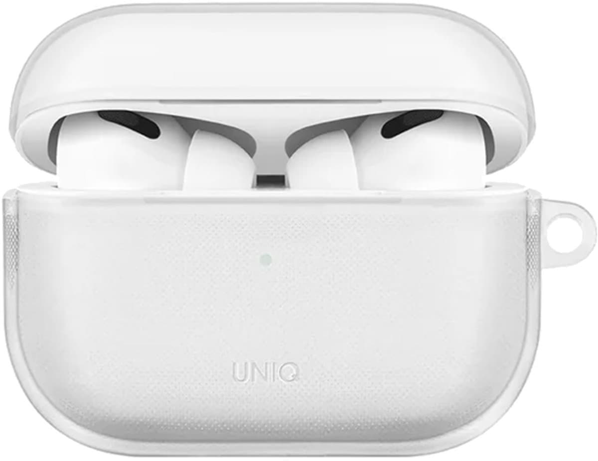 Uniq Glase Case voor de Apple AirPods Pro 2 - Glossy Clear - Afbeelding 1