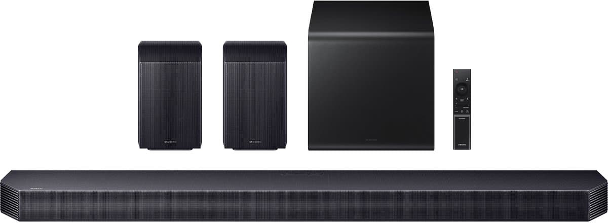 Samsung HW-Q930F - Soundbar - Zwart - Draadloos Actieve subwoofer - Audio Return Channel (ARC) - Bluetooth 5.3 - Wifi - Bedraad en draadloos - Afbeelding 1