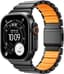 Roestvrij stalen siliconen armband, compatibel met Apple Watch Ultra 3 - ShopVlot