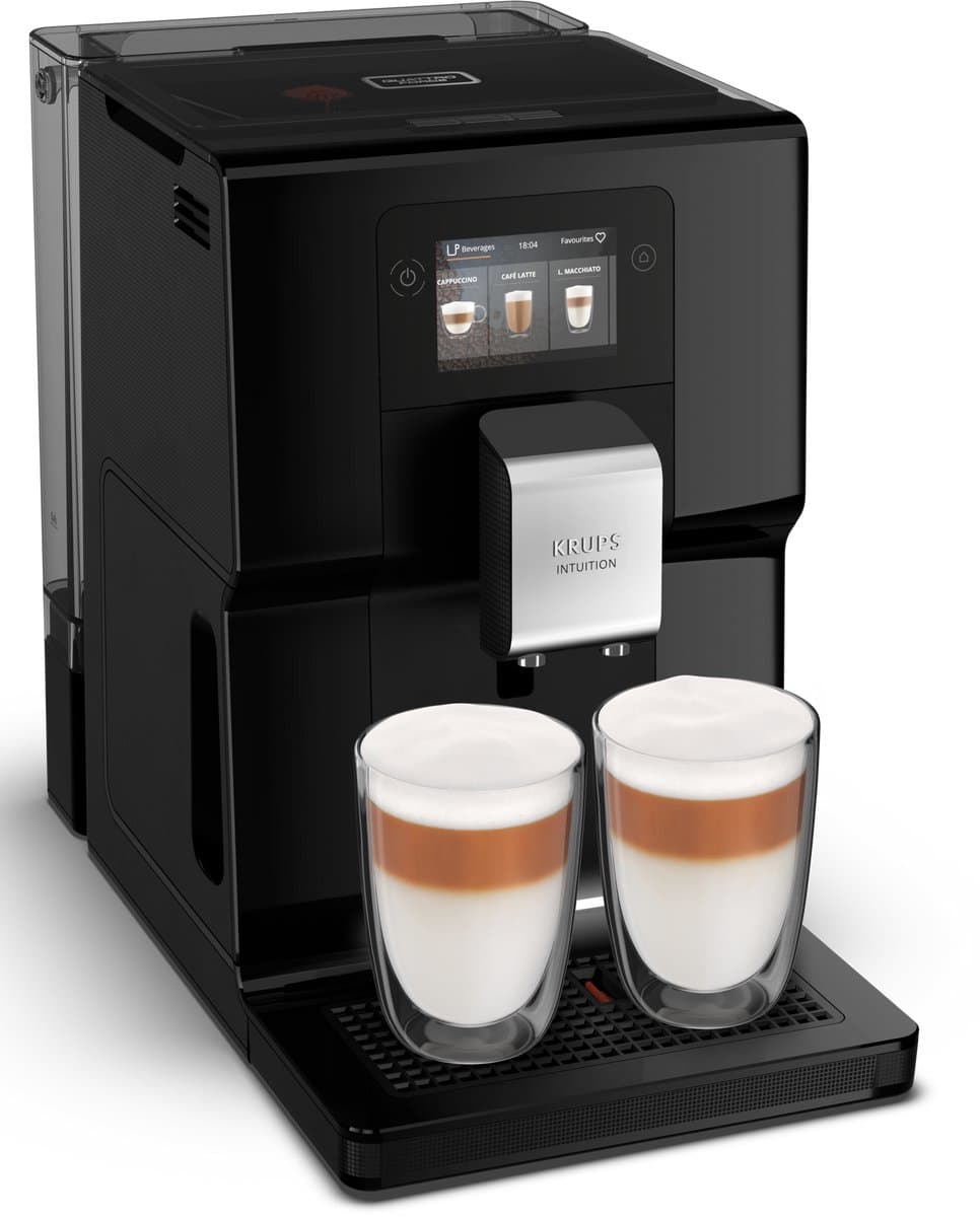 Krups Intuition Preference EA8738 - Volautomatische Espressomachine - Inclusief Melkreservoir - 11 Recepten - Afbeelding 1