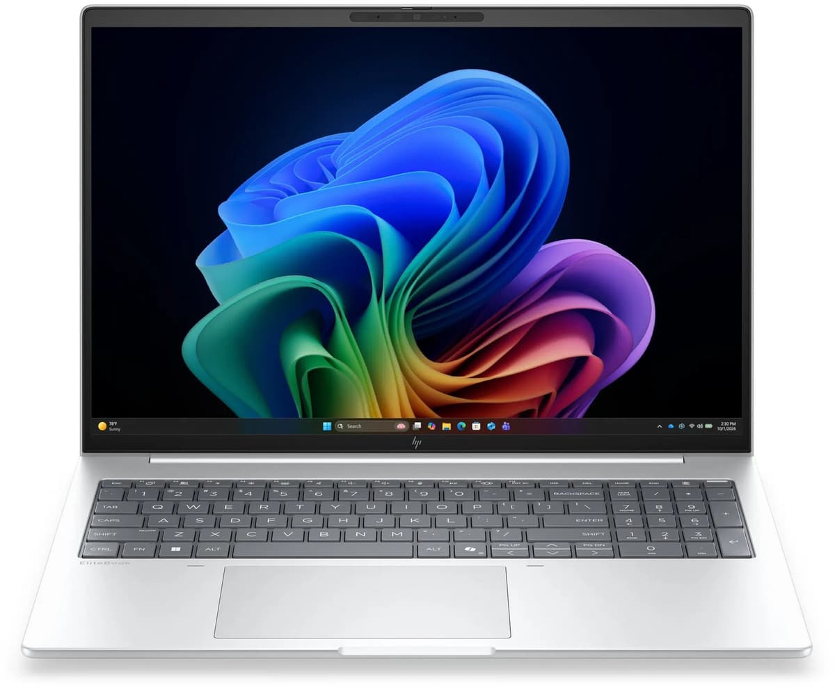 HP EliteBook 8 G2i 16 Next Gen AI PC Copilot+ PC Intel Core Ultra 5 325 Laptop 40,6 cm (16) WUXGA 16 GB DDR5-SDRAM 512 GB SSD Wi-Fi 7 (802.11be) Windows 11 Pro Zilver QWERTY - Afbeelding 1