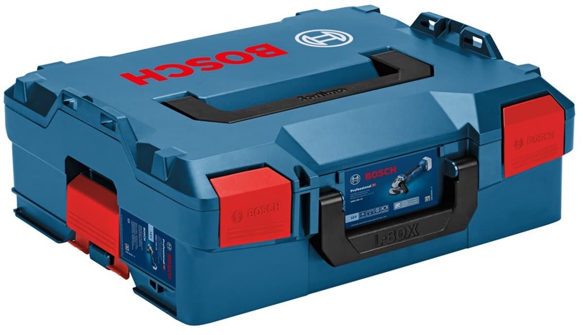 Bosch Professional GWS 18V-10 Accu Haakse Slijper 18V 4.0Ah (2x) in L-Boxx - 06019J4007 - Afbeelding 1