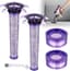 Filtervervanging voor Dyson V8 Absolute Animal - 2 HEPA Post Filters, 2 Star Pre Filters en Schoonmaakborstel - Geschikt voor SV10, SV25, SV11 en SV37