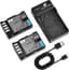 DSTE DMW-BLF19E Battery (2 PCS) and Charger Compatible with Panasonic Lumix DMC-GH3 DMC-GH3A DMC-GH3AGK DMC-GH3GK - ShopVlot