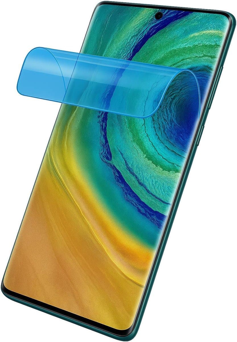 [2 Stuks] Hydrogel Film voor Samsung Galaxy S24 Hooggevoelige Beschermende Flexibele Schermbeschermers Volledige Dekking Screen Protector (Anti Blue-Ray)