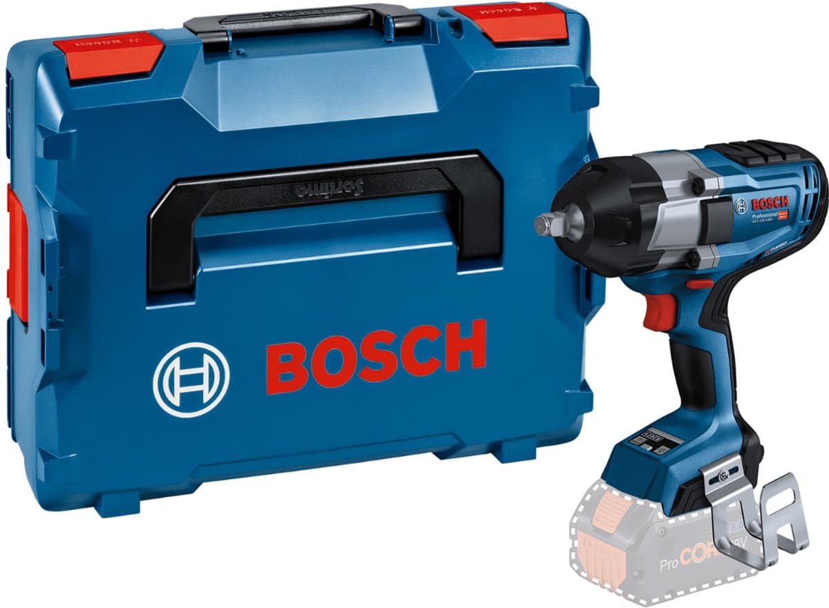 Bosch Professional GDS 18V-1000 Slagmoeraanzetter - BITURBO - 1000 Nm - Zonder 18 V accu, lader en koffer