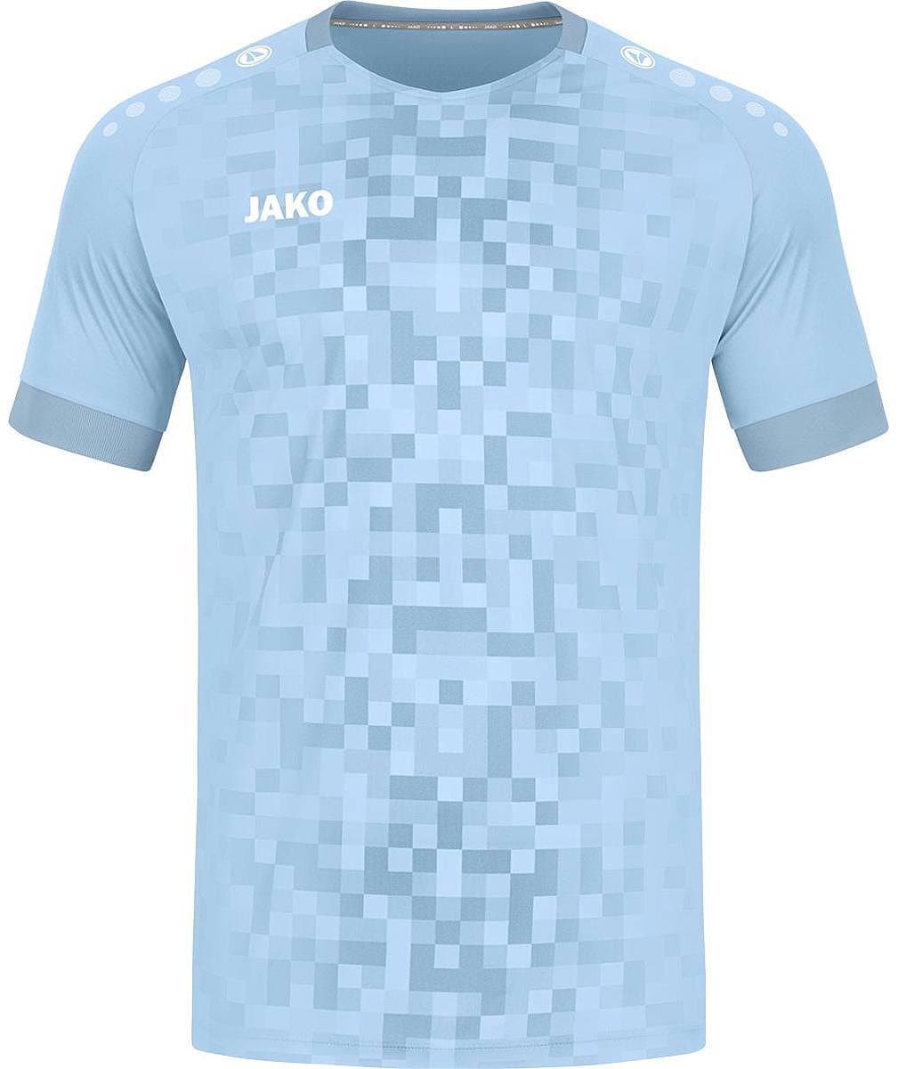 Jako Pixel Shirt Korte Mouw Kinderen - Zachtblauw - Afbeelding 1