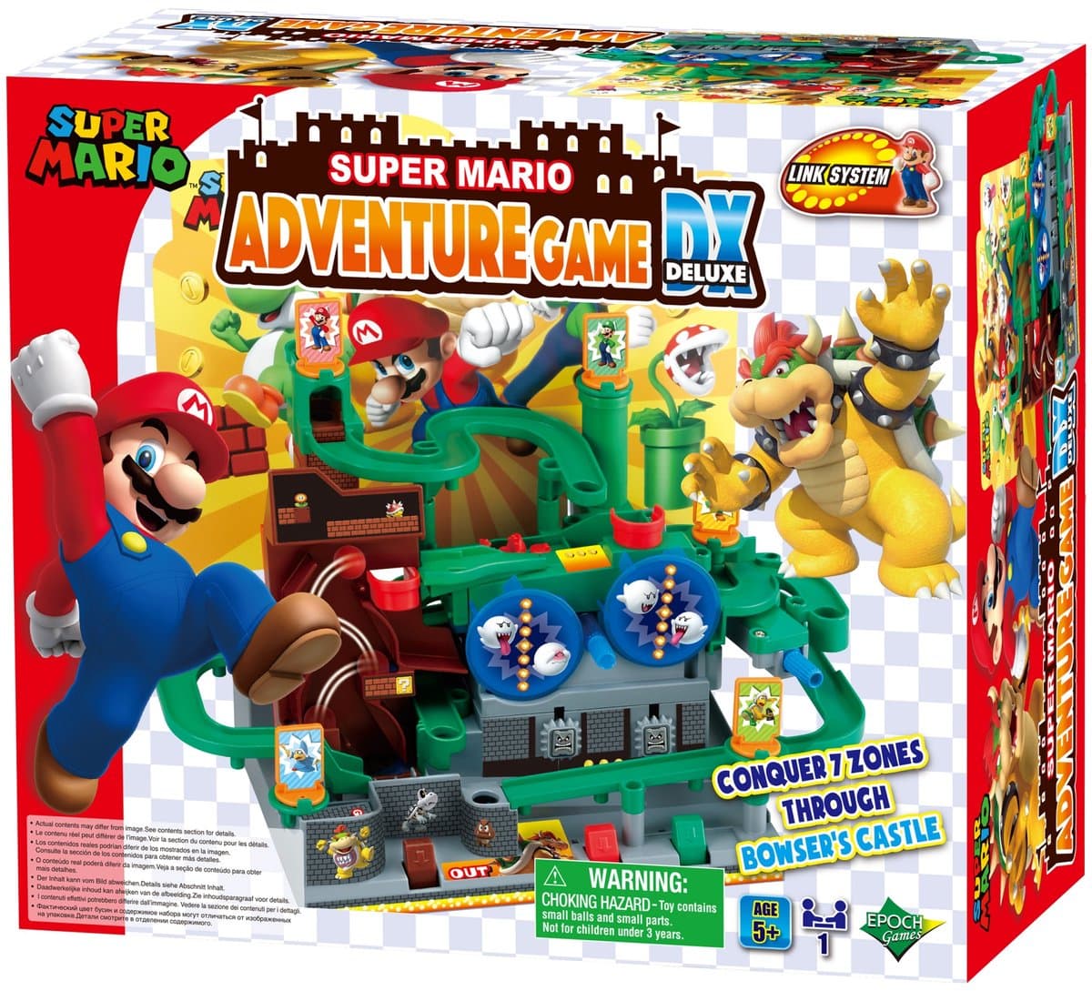 EPOCH Super Mario Adventure Game Dx- doolhofspel- actiespel- joystick- met LINK systeem - Afbeelding 1