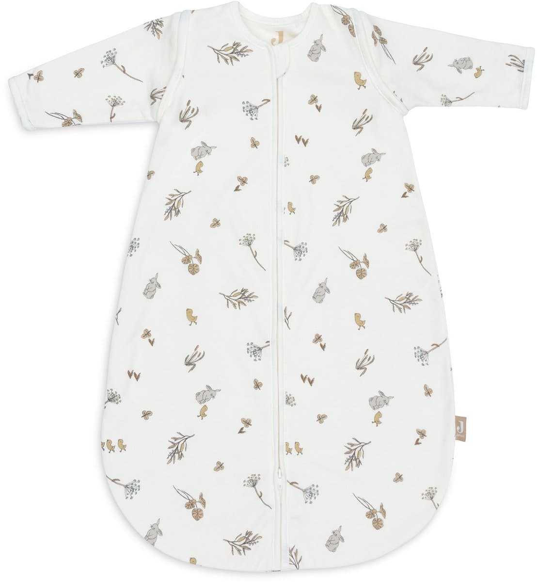 Jollein Baby Slaapzak Zomer Jersey Met Afritsbare Mouw 110cm - Rond - Riverside - Zomerslaapzak - Afbeelding 1