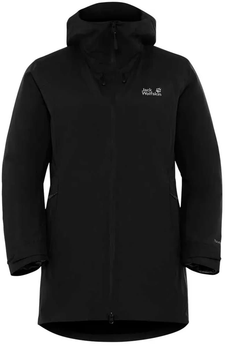 Jack Wolfskin Icecape 3in1 Down Afneembare Jas Zwart XS Vrouw - Afbeelding 1
