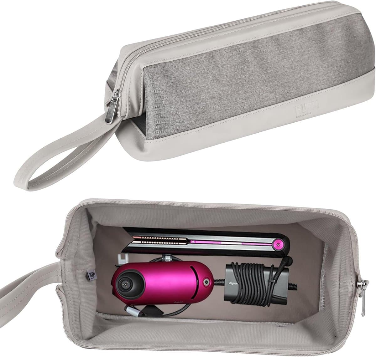 Reisbag voor Haardrogers en Stylers, Waterdichte Tas voor Dyson Airwrap en Shark FlexStyle, Ideaal voor Vakantie en Thuisgebruik - Afbeelding 1