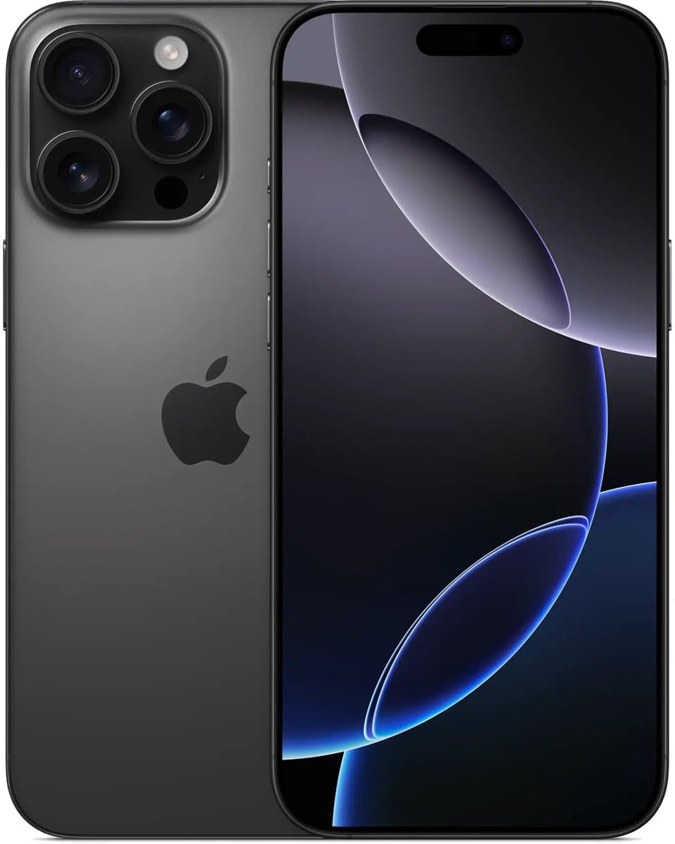 Apple iPhone 16 Pro Max - 512GB - Zwart Titanium - Afbeelding 1