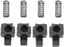 2 stuks metalen slotgespen met veervergrendeling voor Nintendo Switch Joy-Con controller, compatibel met NS, Switch Lite en OLED, stabiele schuifregelaar-vervanging, veilige sluiting voor