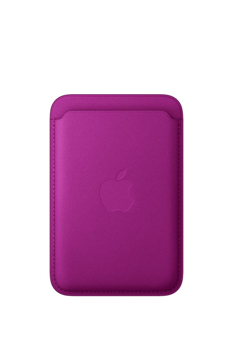 Apple FineWoven kaarthouder met MagSafe voor iPhone - Magenta - Afbeelding 1