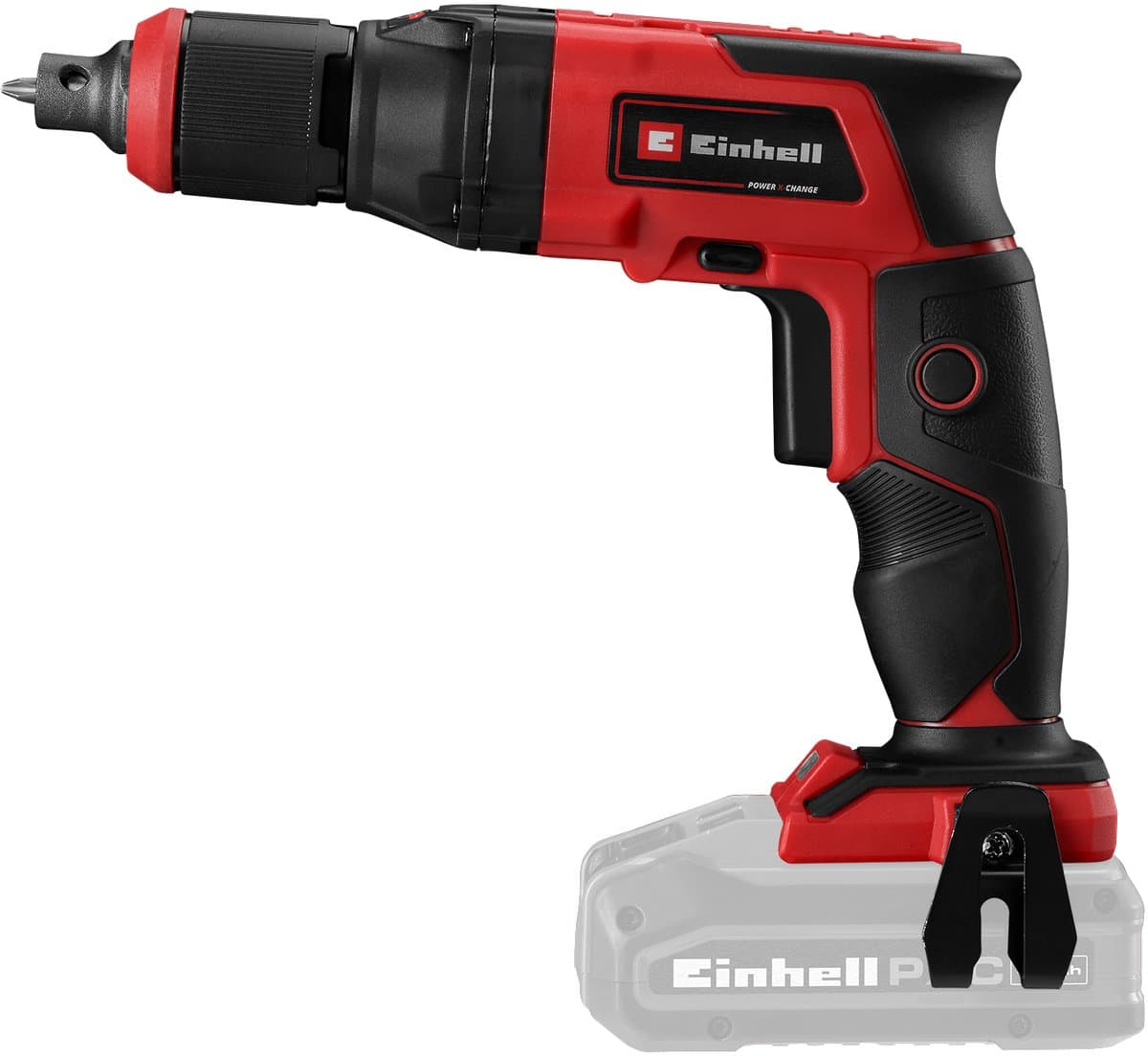 Einhell Accu Gipsplaat Schroevendraaier TE-DY 18 Li Solo - Power X-Change - 18 V/Li-ion - 4000 t/min - Diepteaanslag - Continue werking - Incl. koffer E-Box S35 - Excl. accu en lader - Afbeelding 1