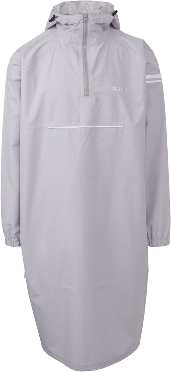 AGU Regenponcho - Longsleeve - Waterdicht en Winddicht - Poray 5000 - Reflecterend - Unisex - Dusky Lilac - XL/XXL - Afbeelding 1