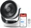 SwitchBot 22dB Draadloze Tafelventilator - Fluisterstille Oplaadbare USB Ventilator met App en Afstandsbediening - Stille Bureau Luchtcirculatie - 4 Standen & Timer - Wit