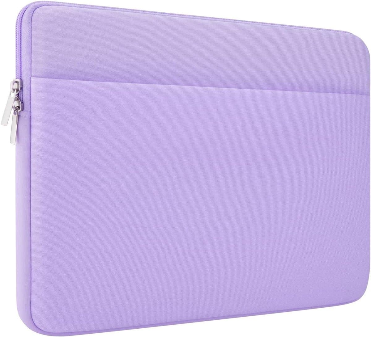 Beschermende Laptop Sleeve voor 15-16 Inch Laptops met Rits en Extra Opbergvak, Geschikt voor MacBook Air/Pro, HP, Asus en Acer - Afbeelding 1