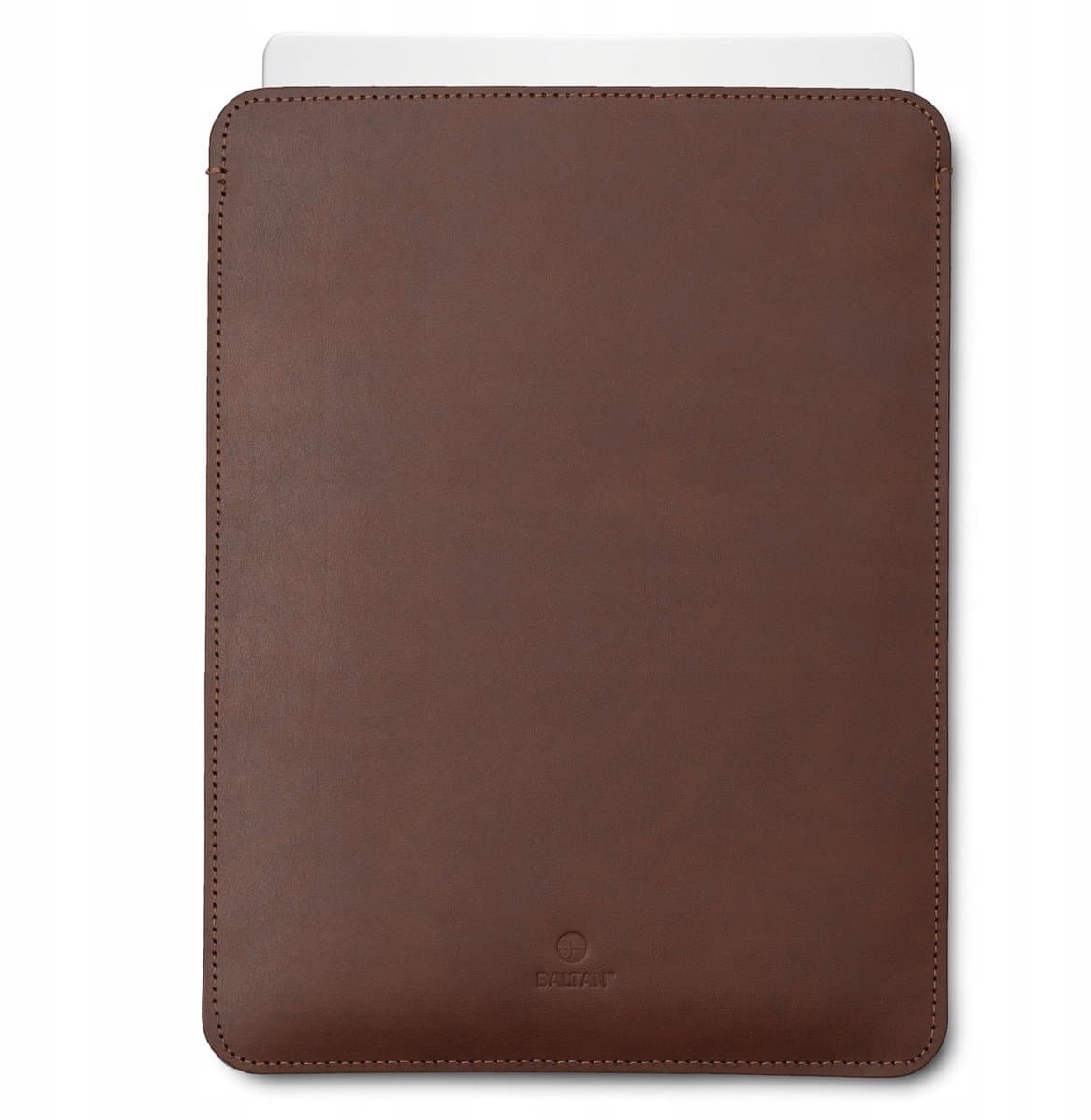 Baltan Sleeve: Premium Leren Hoes voor MacBook 14 PRO M5 - Bruin - Afbeelding 1