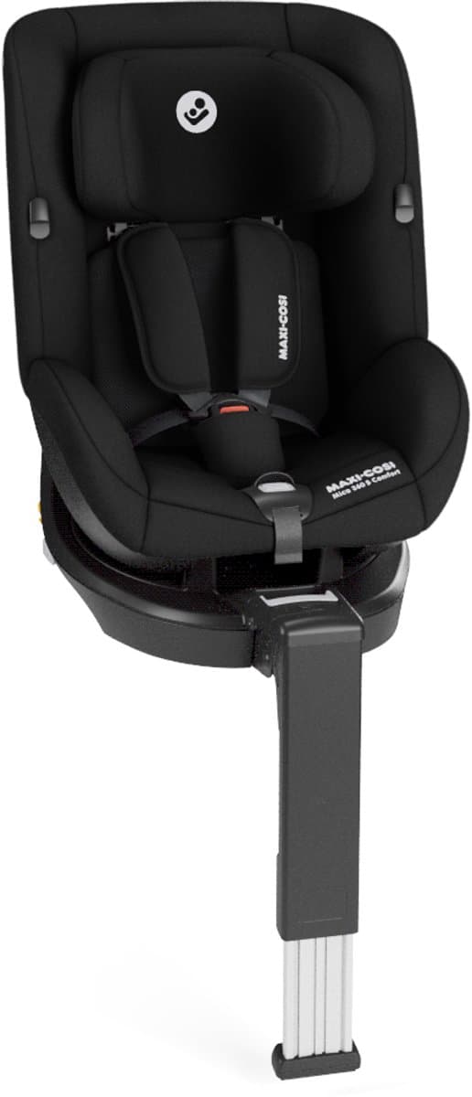 Maxi-Cosi Mica 360S Comfort - 0 tot 4 jaar - FlexiSpin Rotatie - Easy in harnas - Authentic Black - Afbeelding 1