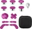 Toetsset voor Xbox Elite Series 2 Controller Magnetische Joysticks 6 Joysticks met Metalen Coating, 4 Paddles, 2 D-pads, 1 Afstelgereedschap voor Xbox Elite Series 2 Core (Rozenpoeder)