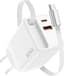 65W USB C Snellader met 3 Poorten en Inklapbare 67cm Kabel voor iPhone, MacBook en Tablets