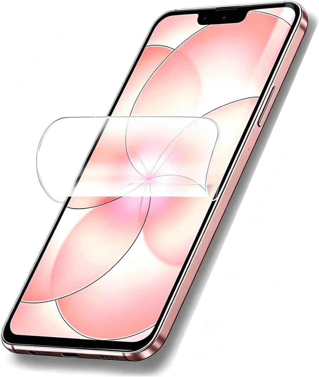 Hydrogelfolie voor iPhone 17e/iPhone 16e 6,1 inch, 3 stuks, hydrogel, HD, transparant, flexibel, van TPU, beschermfolie, krasbestendig - Afbeelding 1