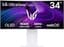 LG UltraGear OLED 34GX90SA - Ultrawide Gaming Monitor - HDR 400 - 240hz - USB-C 65w - RJ-45 - WebOS - 34 inch