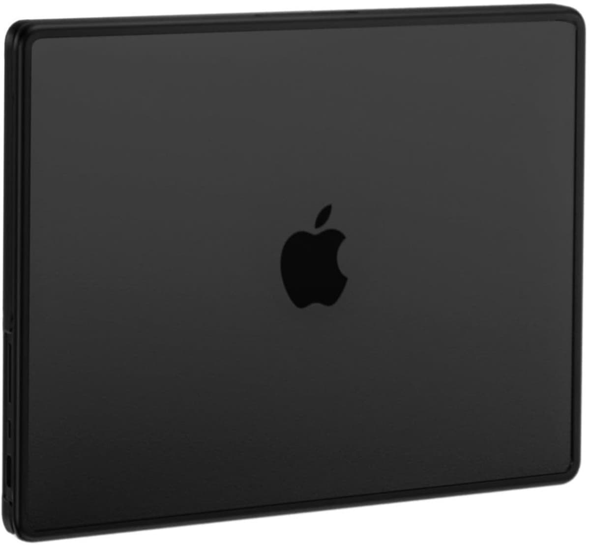 Matte Zwarte TPU Frame Cover voor MacBook Pro 14 inch - Afbeelding 1