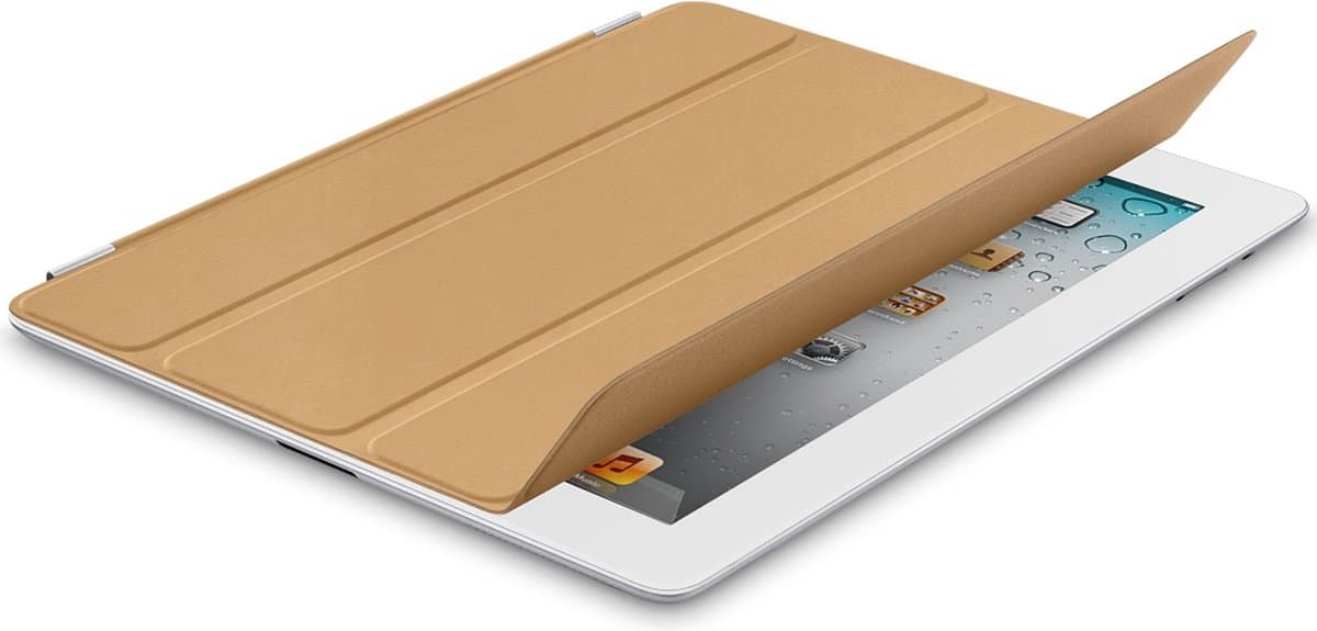 Apple - Leren Smart Cover - iPad 2/3/4 - Bruin - Afbeelding 1