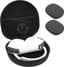 Hardshell Hooftelefoonhoes voor AirPods Max met Mesh Compartment en Accessoires - Zwart, Ideaal voor Reizen en Bescherming