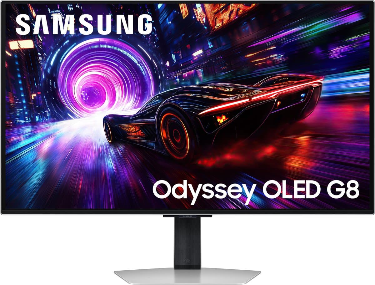Samsung Odyssey OLED G8 LS32FG812SUXEN - 4K OLED Gaming Monitor - 240Hz - 32 Inch - Afbeelding 1