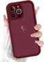 Beschermhoesje voor iPhone 16 Pro 6,3 inch, rode siliconen, zachte telefoonhoes, esthetisch rozenbloemenpatroon, tekening, bescherming, camera, stootvast, voor meisjes en vrouwen