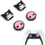 Leuke duimgreepdoppen voor PS5, zachte siliconen joystickdoppen, schattige duimstokgrepen compatibel met PS5 / PS4 / Switch Pro Controller 4 stuks (Kuromi)