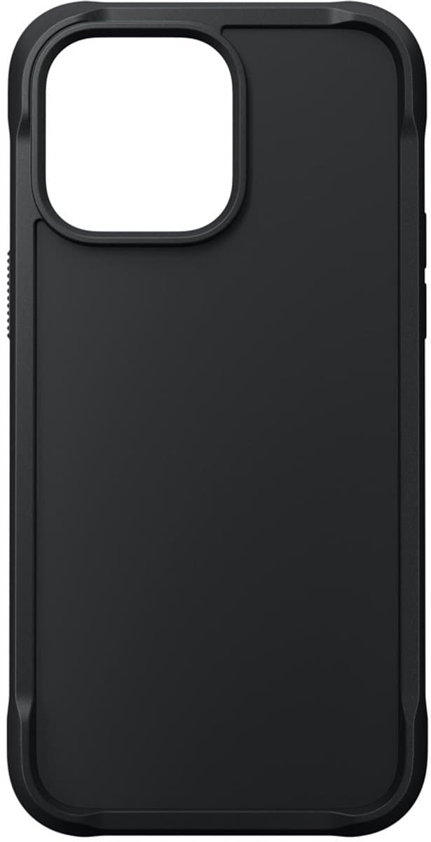 Nomad Rugged Case - geschikt voor iPhone 14 - drop-protection - geschikt voor MagSafe & draadloos laden - Zwart - Afbeelding 1