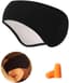 Ibenzoa® Slaapmasker van Katoen met Oordopjes - Lichtdicht & Ademend