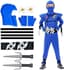 Ninja-kostuum voor kinderen - Draak outfit - Jongens - Halloween en cosplay - Rollenspel outfit