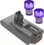 (Click-in) voor Dyson V11 SV15 met 2 filters
