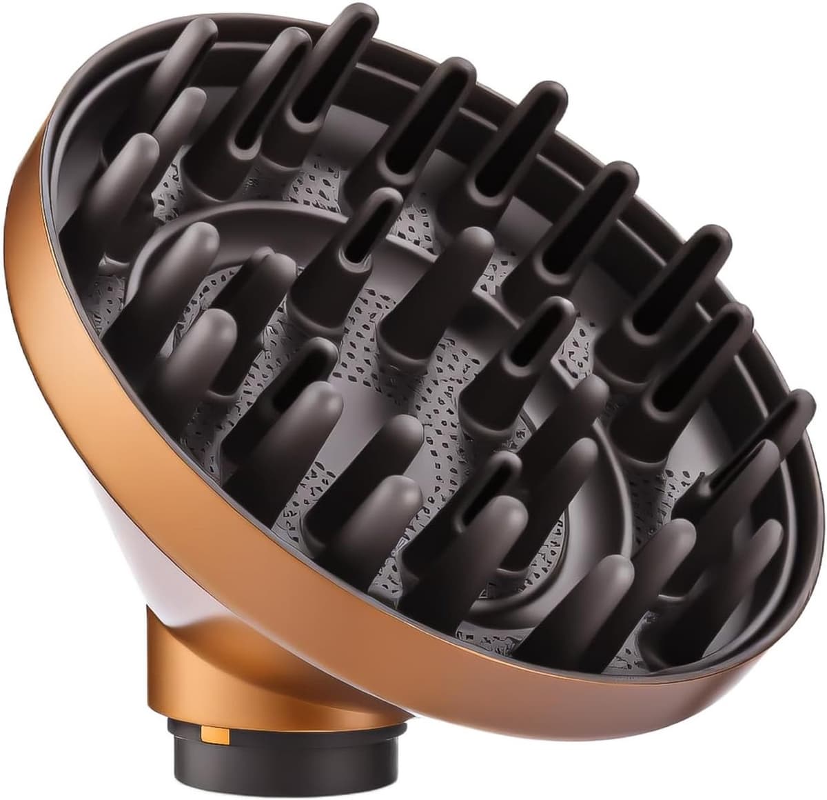 Diffusor Opzetstuk voor Dyson Airwrap HS01 HS03 HS05, Draagbare Diffuser Nozzle Haardiffusor Opzetstuk, Omzetting voor Airwrap Curling Styler naar een Haardroger Goud - Afbeelding 1
