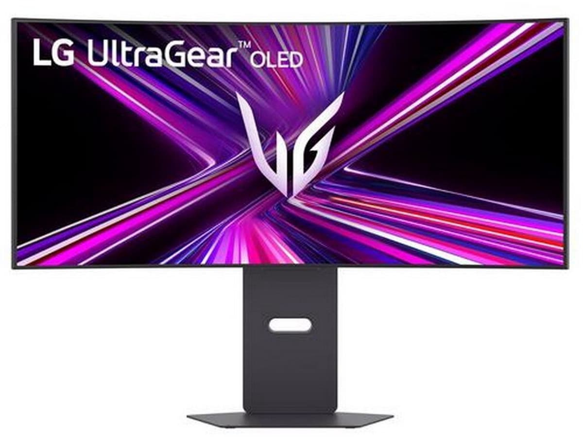 LG UltraGear 34GX900A-B - Curved QHD OLED Gaming Monitor - 240Hz - USB-C 65W - 34 Inch - Afbeelding 1