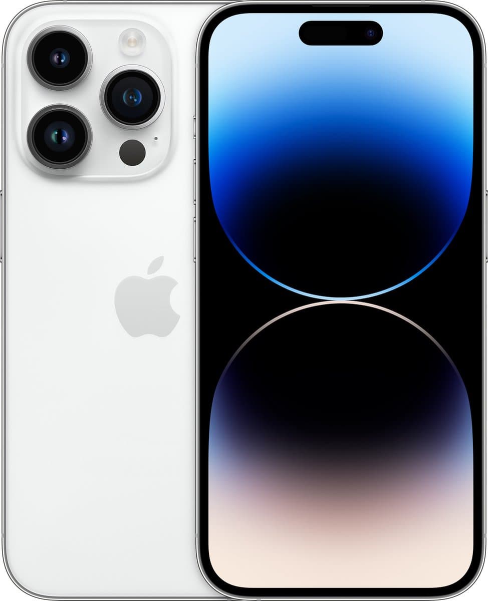 Apple iPhone 14 Pro - 512GB - Zilver - Afbeelding 1