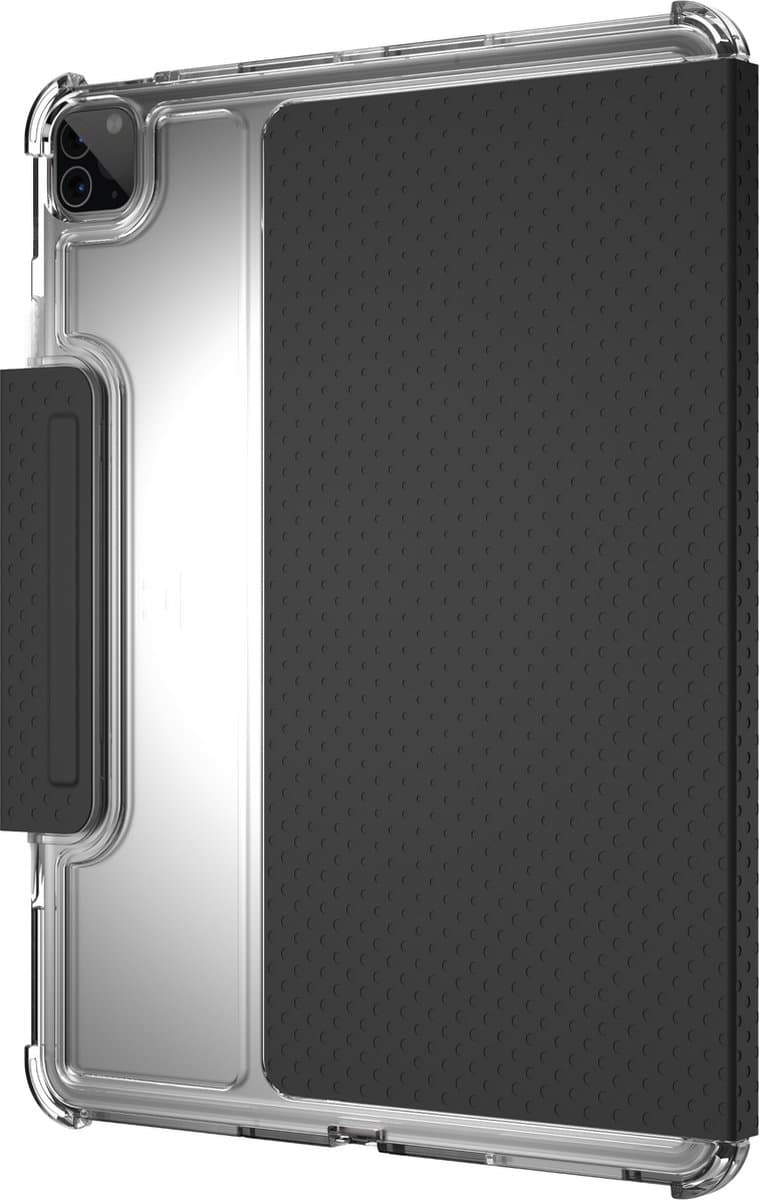 Apple iPad Pro 12.9 (2021) Hoes - UAG - [U] Lucent Serie - TPU Bookcase - Zwart - Hoes Geschikt Voor Apple iPad Pro 12.9 (2021) - Afbeelding 1
