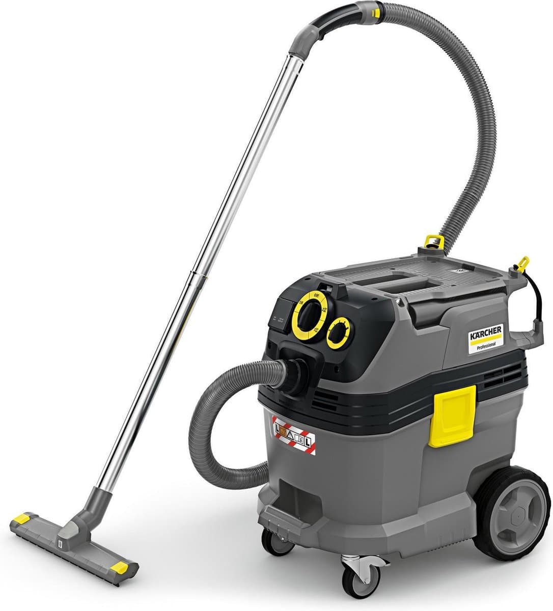 Karcher NT 30/1 Tact Te L Serie - Professionele Industriële Stofzuiger - 30L - Tact Filterreinigingssysteem - Compatibel met Elektrisch Gereedschap - Afbeelding 1
