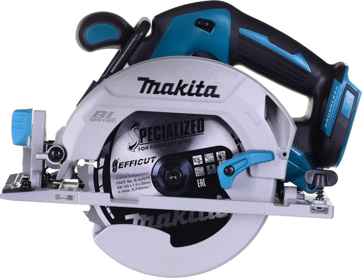 Makita DHS680Z 18 V Cirkelzaag 165 mm - Losse Body (geleverd zonder accu en lader) - Afbeelding 1