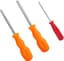 3-delige veiligheidsschroevendraaierset met 3.8mm, 4.5mm en 2.5mm triwing voor het openen van Super Nintendo, SNES, NES, N64 en gamecartridges