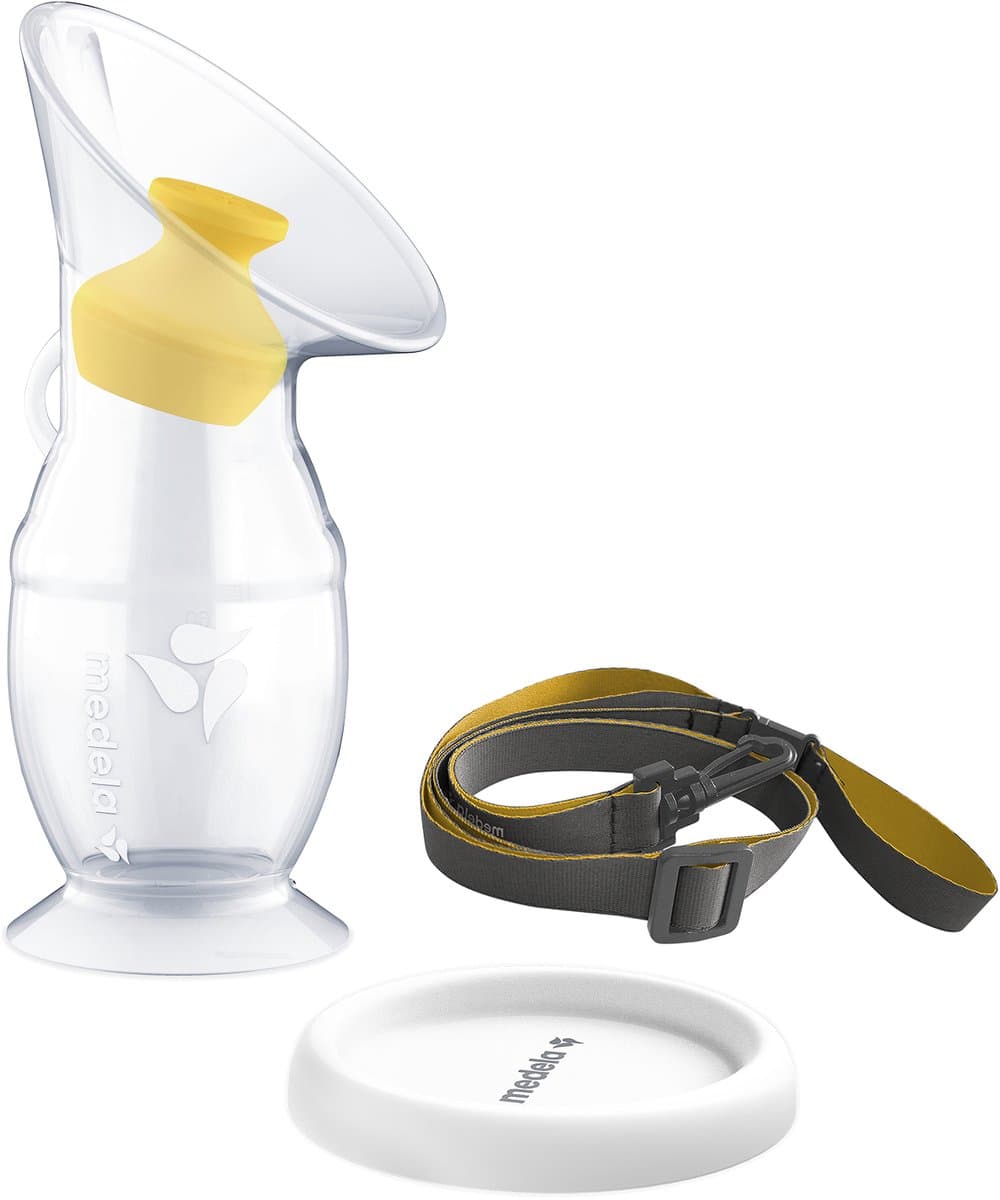 Medela Siliconen Moedermelkcollector – voor Borstvoeding – Siliconen Borstkolf – 100 ml - Afbeelding 1