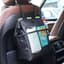 10 Litres Large Capacity Car Seat Organiser Foldable Portable Car Waste Bin Oxford Fabric Waterproof Car Backrest Protection with iPad/Tablet Bag