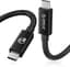 Thunderbolt 5 Kabel 100cm USB-C naar USB-C, 240W Power, 80Gbps Gegevensoverdracht, 8K 60Hz Weergave, Compatibel met Thunderbolt 4 en 3, Ideaal voor MacBook en iPhone 16