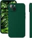 Telefoonhoesje voor iPhone 14, mat, groen, met camerabescherming, stootvast, krasbestendig, beschermhoes voor Apple iPhone 14, slim case, anti-vingerafdruk