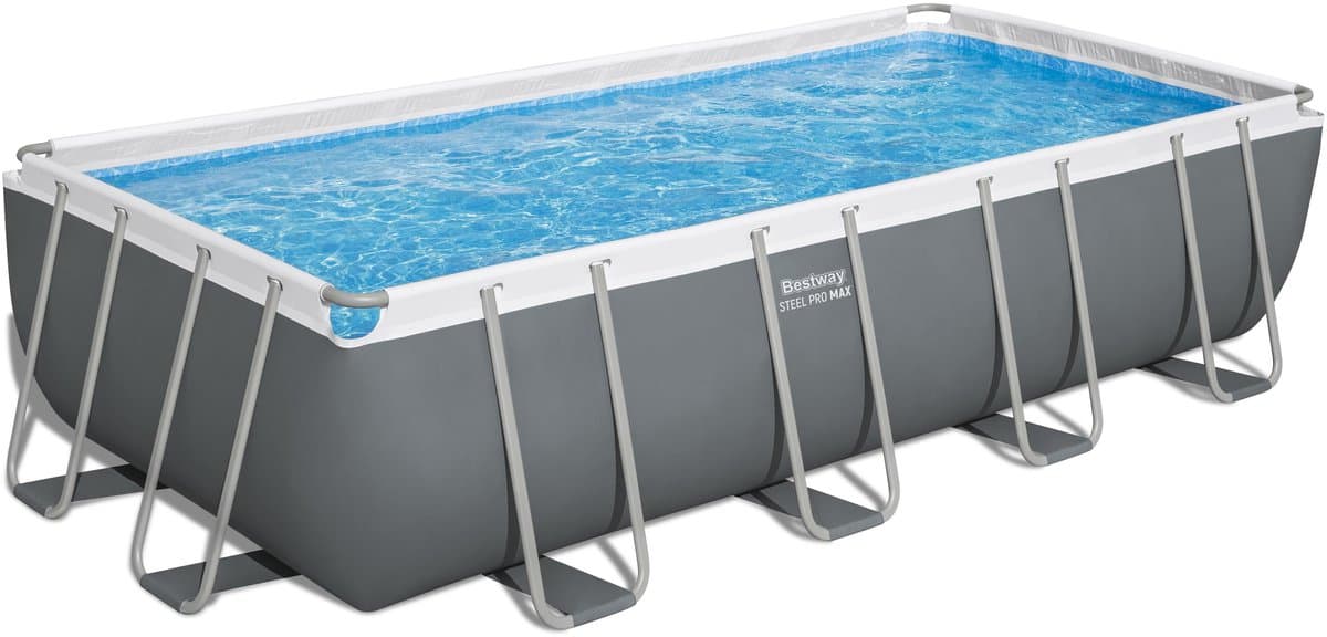 Bestway Power Steel Zwembad - Opzetzwembad met filterpomp en accessoires - 549 x 274 x 122 cm - Afbeelding 1